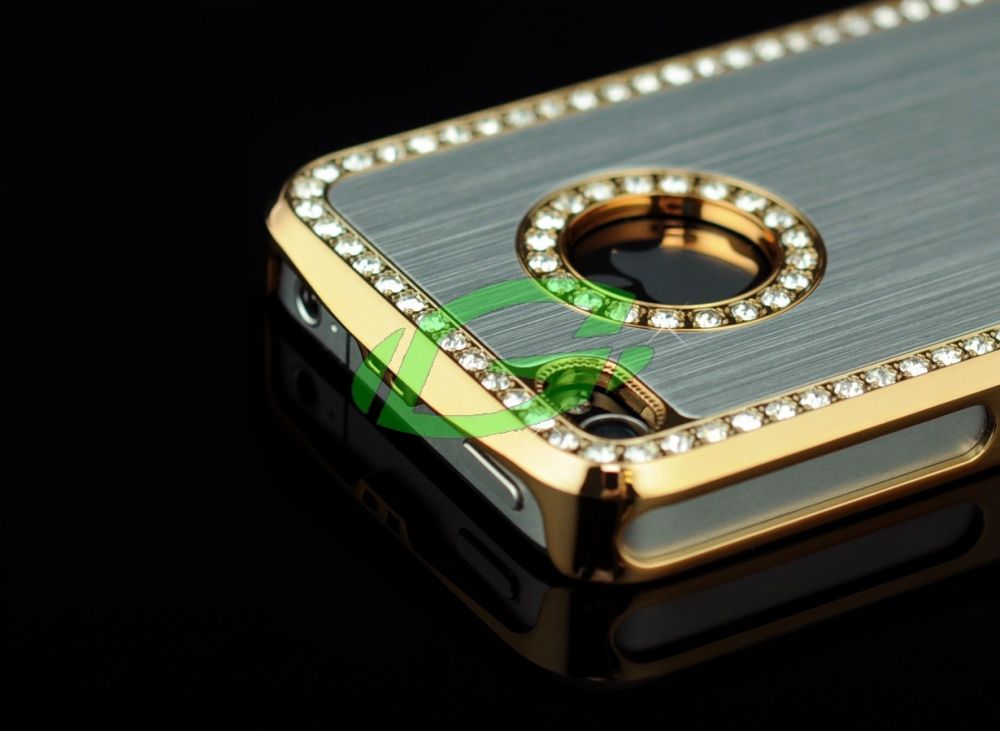 Apple iPhone 4G/4S K�ves Tok Fekete