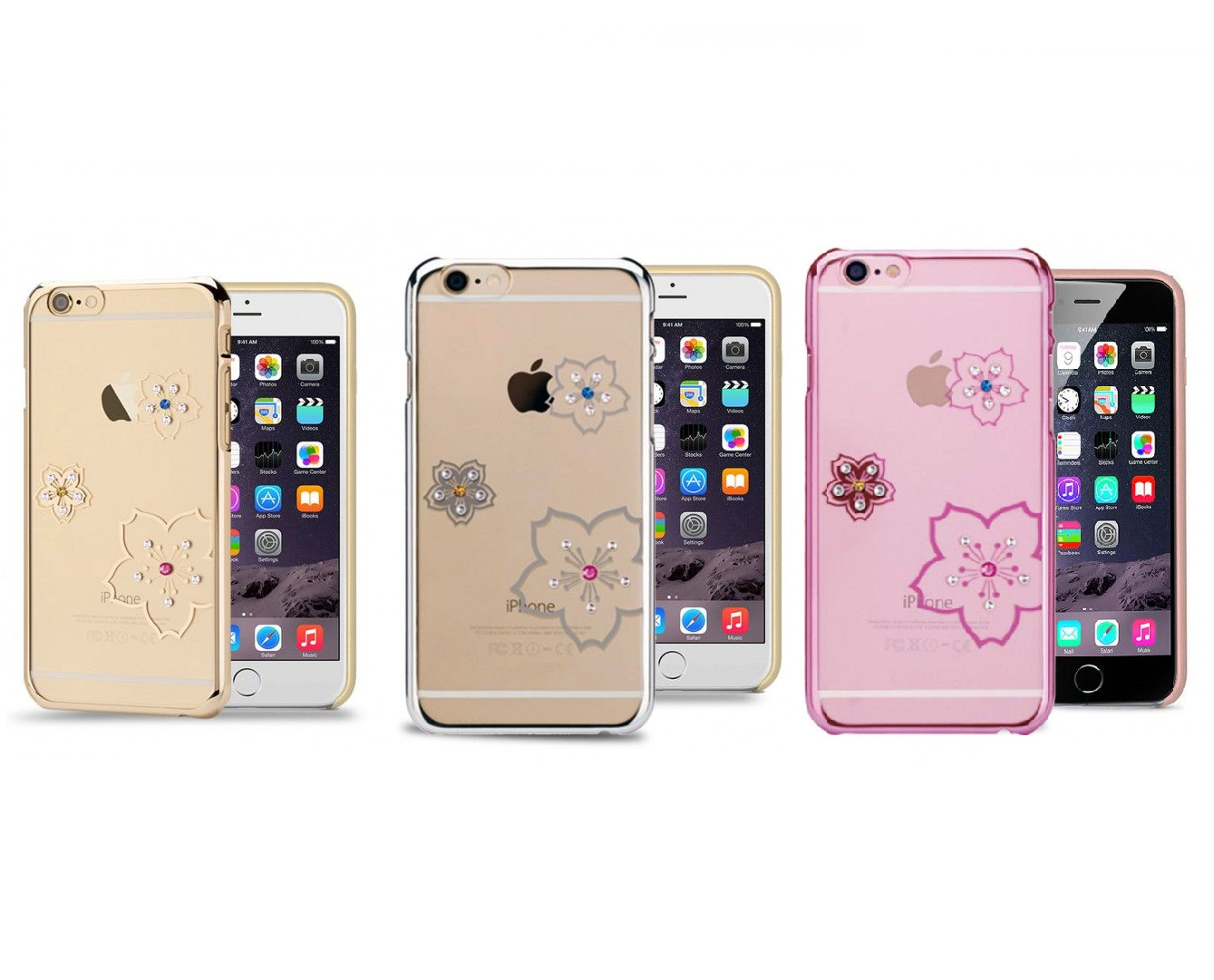 Astrum Vir�g Mint�s Keretes Swarovskis iPhone 6/6s Plus Tok