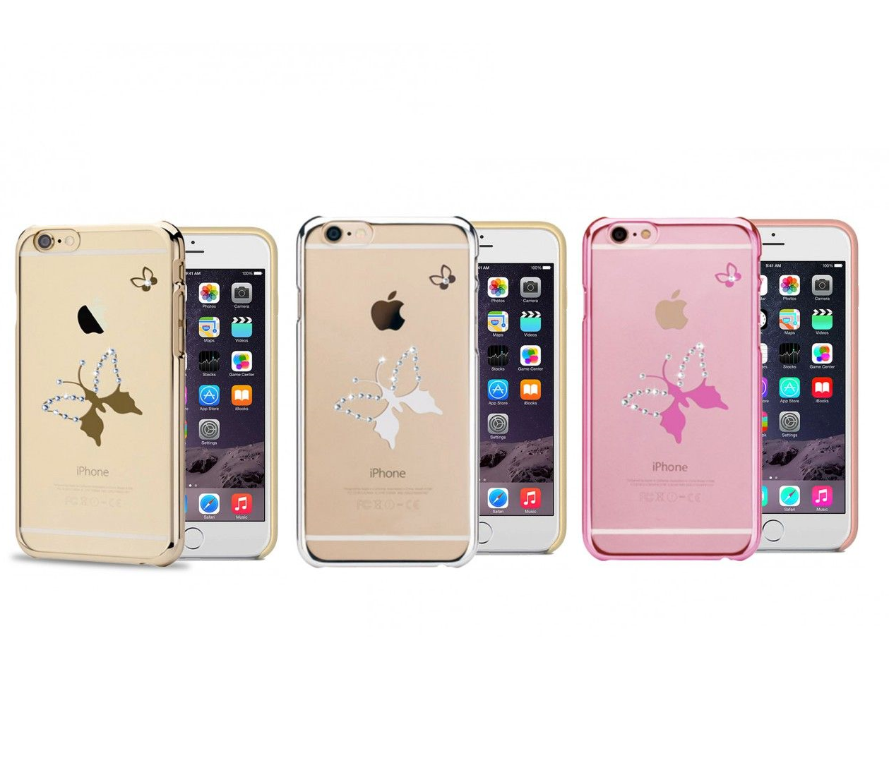Astrum Pillang� Mint�s Keretes Swarovski k�ves iPhone 6/6s Tok