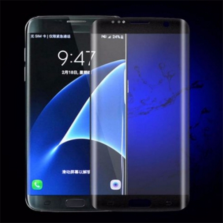 Samsung Galaxy S7 edge fekete ellapi hajltott vegflia