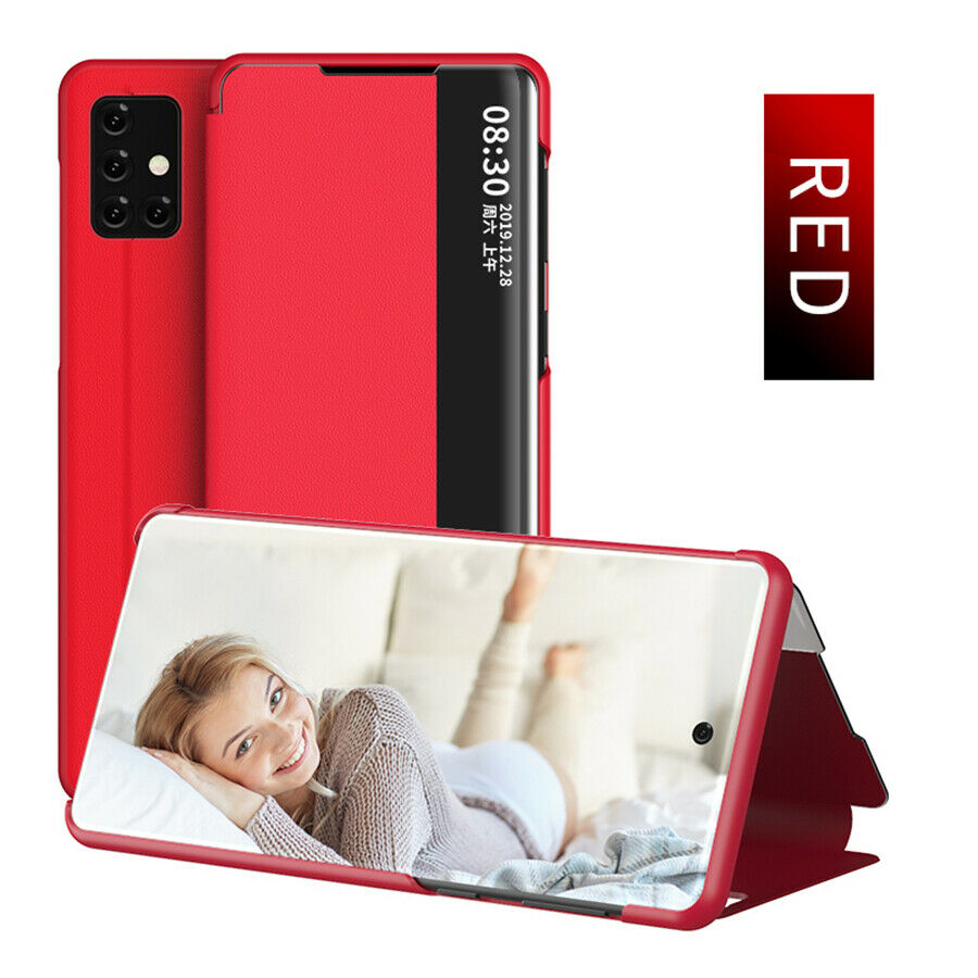 Side View Samsung Galaxy A32 5G (SM-A326) Piros Okos Tok