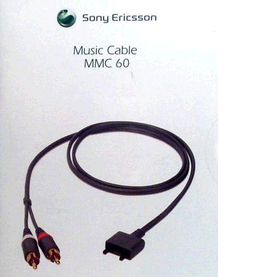 MMC-60 Sony Ericsson audi� k�bel, gy�ri