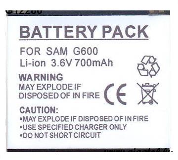 Akkumul�tor Samsung SGH-G600 MBP-G600-L700