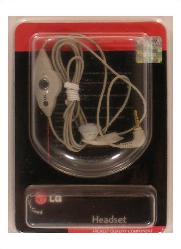 LG headset PHF-70G, blister