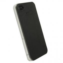 Apple Iphone 4G fekete tok b�r h�tlappal