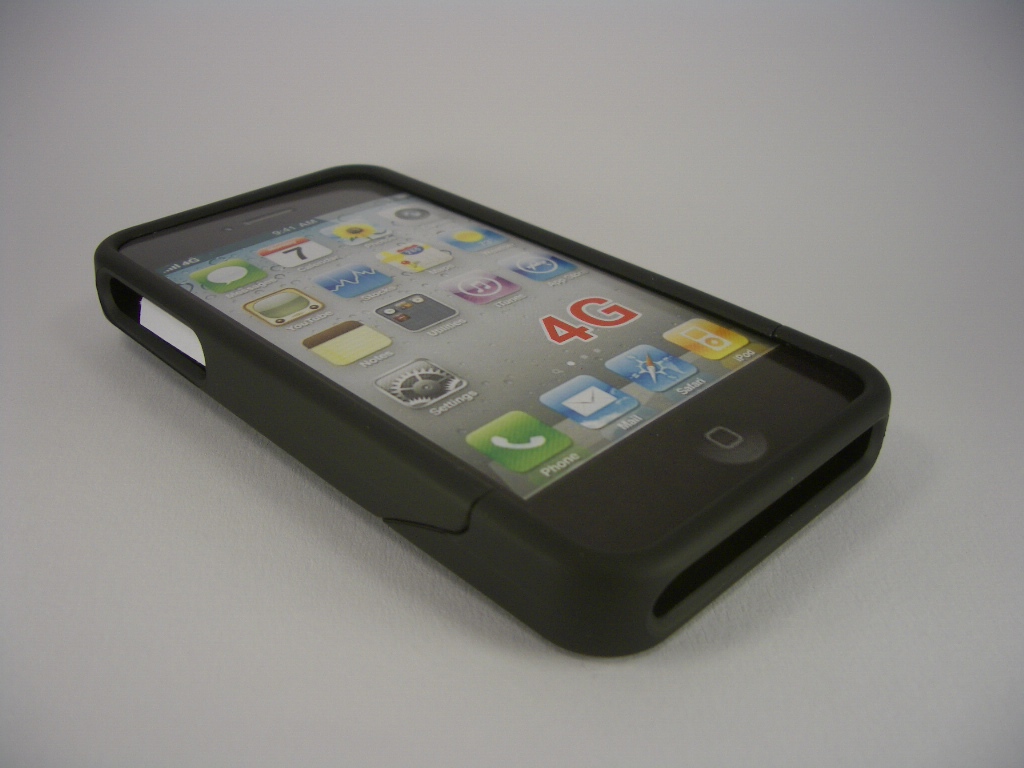 Apple Iphone 4S Fekete tok