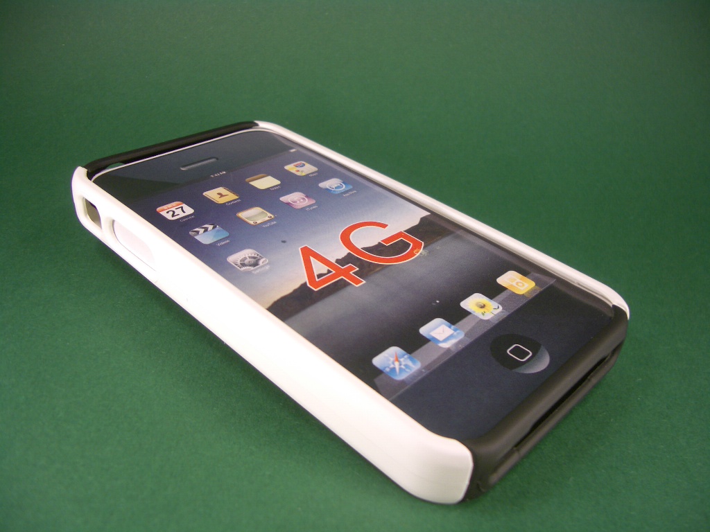 Apple Iphone 4G fekete-feh�r tok