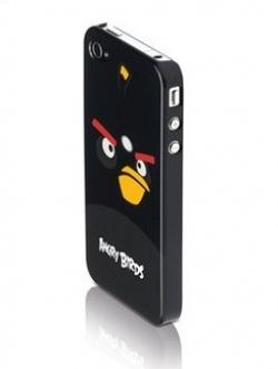 Angry Birds Apple iPhone 4S tok (Black Bomber)