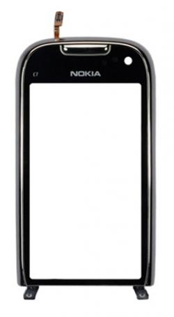 Nokia C7 �rint�k�perny�+keret+burkolat