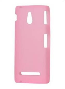 Sony Xperia p r�zsasz�n szilikon tok