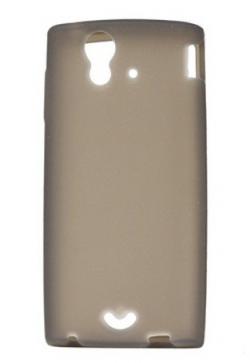 Sony Xperia Ray sz�rke szilikon tok