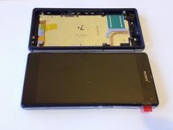 Sony Xperia Z2 LCD Kijelz�+�rint�k�perny� Fekete kerettel