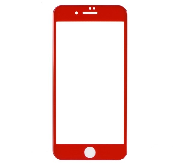 Apple iPhone 7 / 8 Plus El�lapi 5D Full Glue �vegf�lia (Piros)
